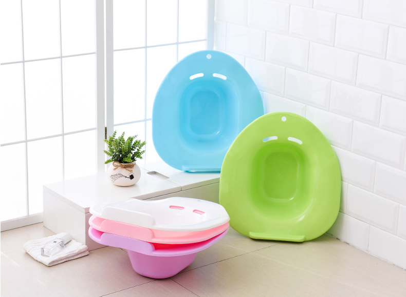Thickened bidet for men and women, postpartum bidet for pregnant women, gynecological pregnant women, no squat toilet, postpartum confinement basin pic 11