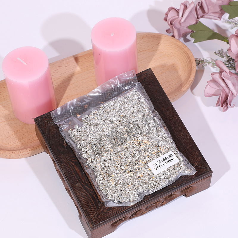 Self-owned brand XX brand handcrafted items, silver claws, white diamonds, special-shaped single claws, hand-sewn diamonds, glass jewelry, DIY beads, accessories, direct supply from the manufacturer pic 3