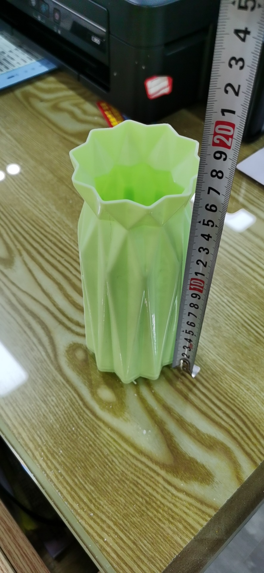 Plastic vases, Nordic-style creative living room ornaments, home flower arrangements, pe imitation porcelain dry vases, factory in stock and wholesale pic 4