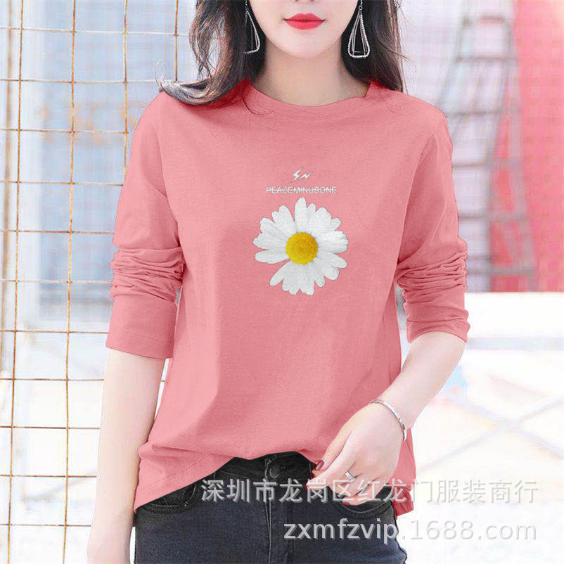 女装长袖T