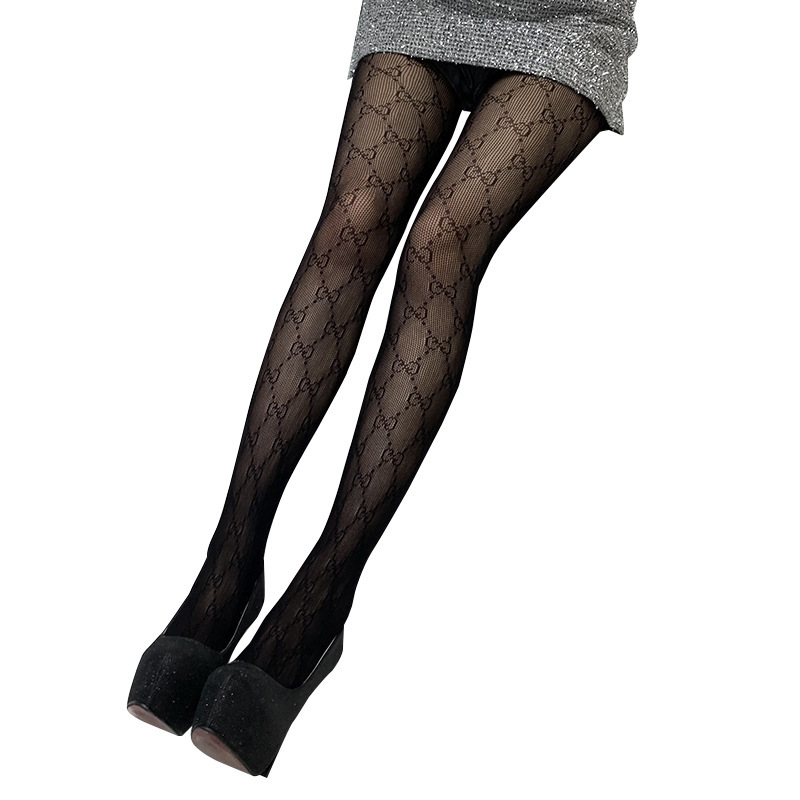 Cross-border special sexy tits medias medias telaraña cráneo red de pesca jacquard malla calcetines cientos de patrones disponibles pic 21