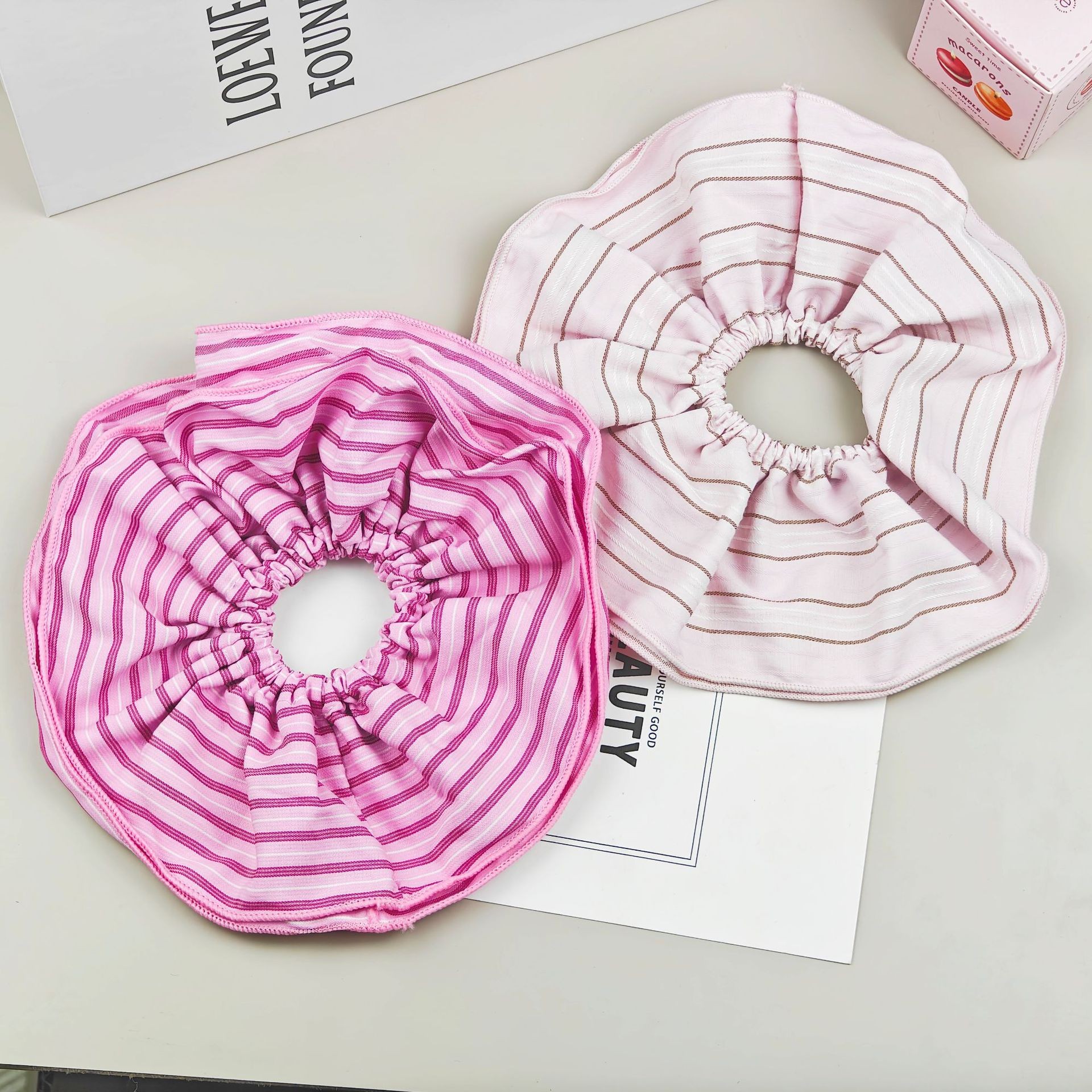 Korean-style large intestine hair band for women, high-end look, high appearance level, ins school style hair band, sweet style, fashionable rubber band hair accessory pic 27