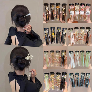 大号花朵发夹春夏鸭嘴夹女新款高端后脑勺抓夹气质鲨鱼夹一字发卡详情6