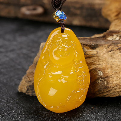 直播琥珀新款老蜜蜡女款 S925银蓝珀耳钉 血珀圆珠耳坠饰品详情17