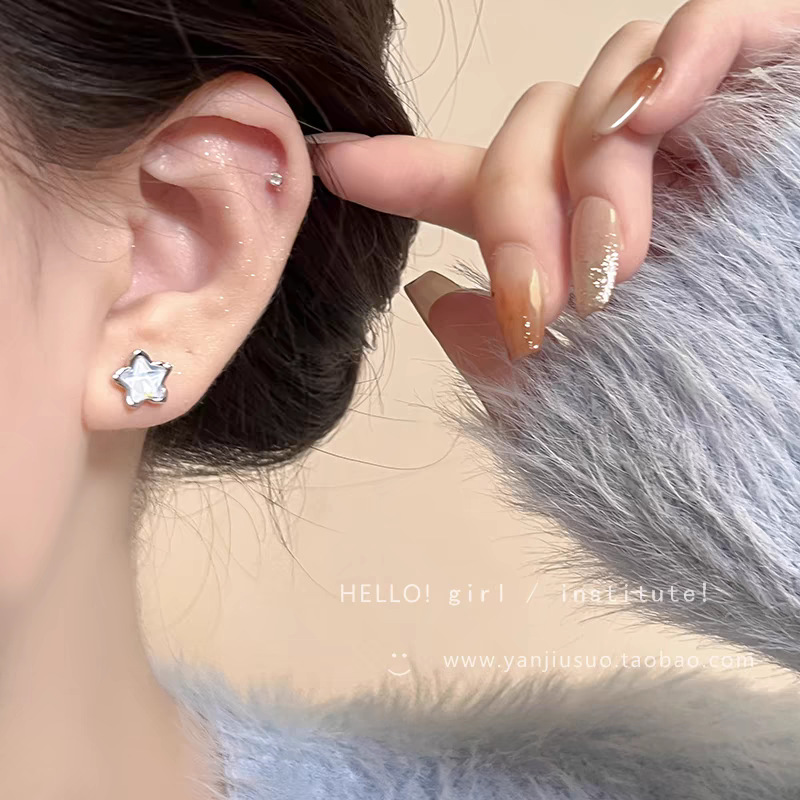 925针ins风珍珠耳钉女百搭耳环高级感气质耳饰摆地摊夜市爆款批发详情22