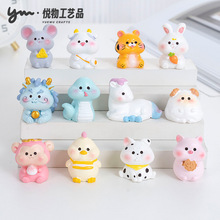 创意可爱表情仿真多肉仙人掌盆栽 diy装饰品盲袋配件微景观小摆件详情4