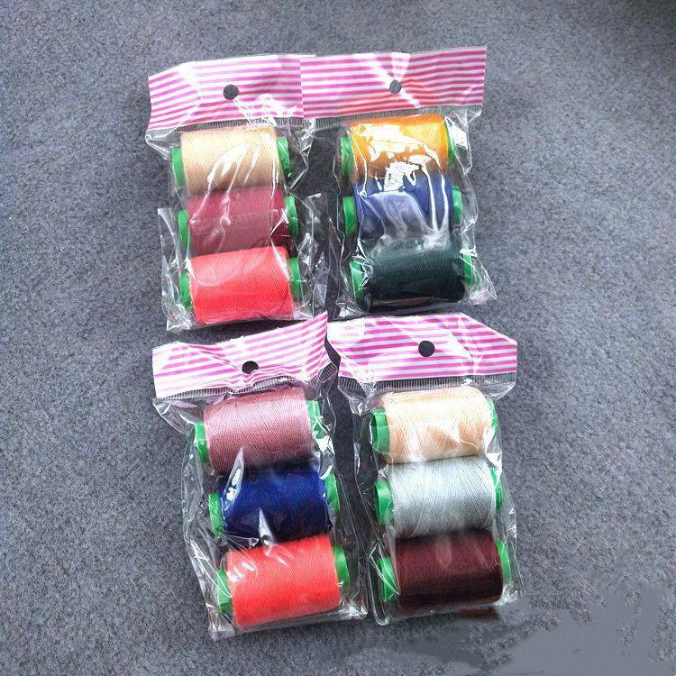 A bag of 3 sets of colored thread cross-stitch needle and thread, sewing thread, for foreign trade needle and thread work, wholesale of small commodities for one yuan pic 3