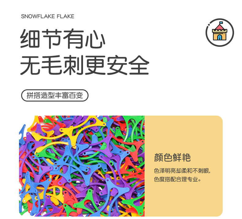 Yizhi Flower Basket Building Blocks DIY desktop loose toys Development Intelligence plastic building blocks Kindergarten Hualong Toys pic 10