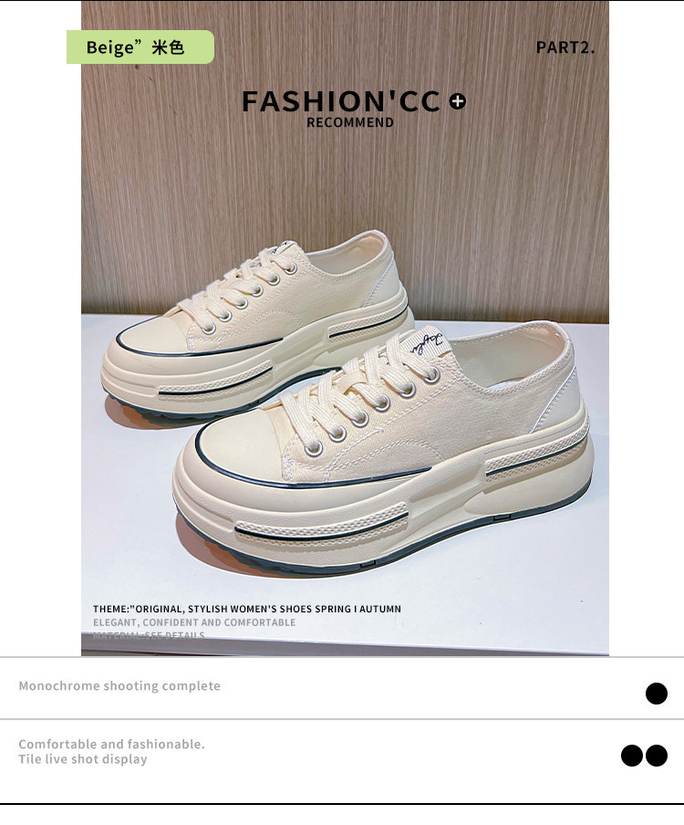 内里头层羊皮帆布鞋2024秋冬新款女士增高厚底鞋女休闲百搭鞋子女详情23