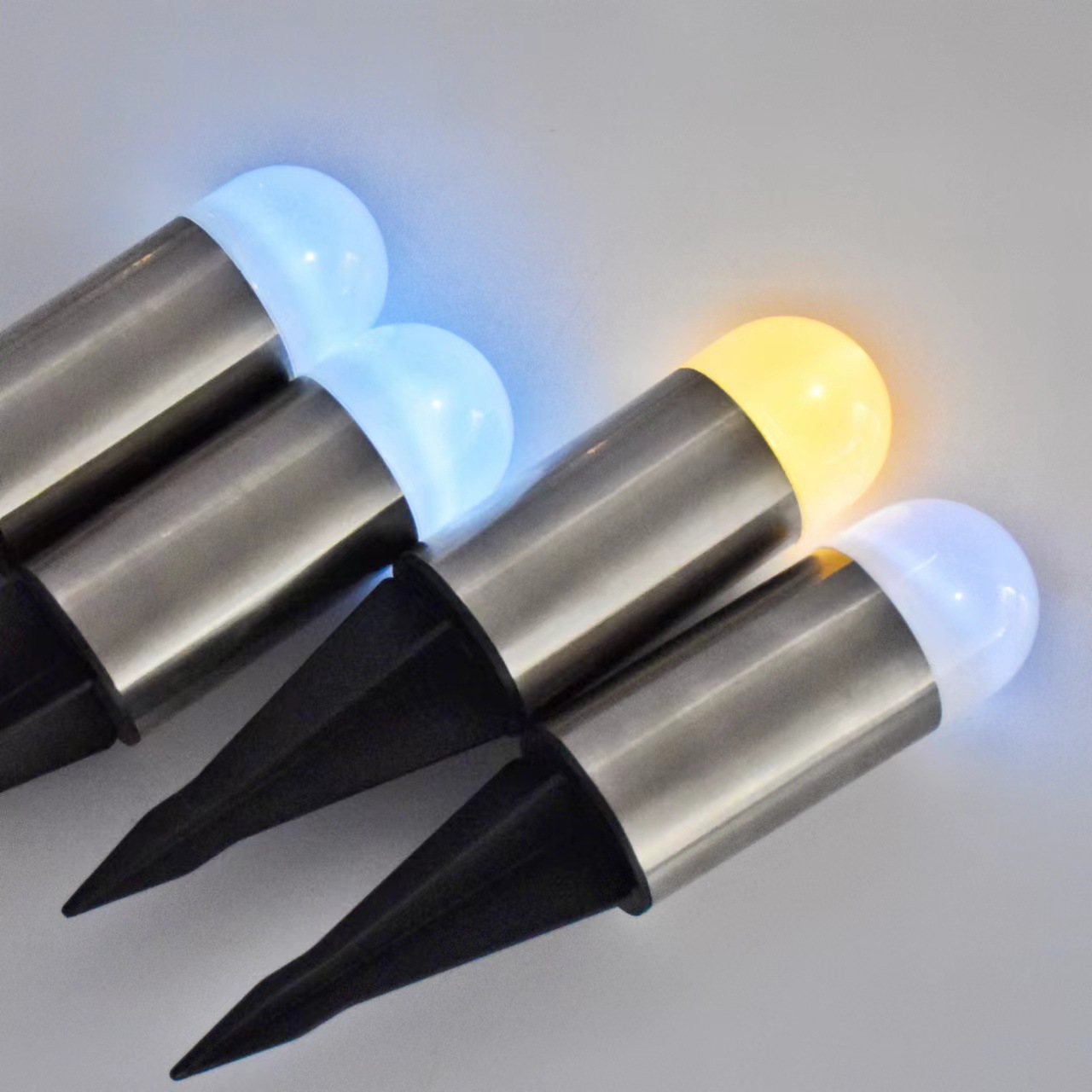 New solar lawn lamp, outdoor garden park decoration, courtyard atmosphere solar column head lamp pic 17