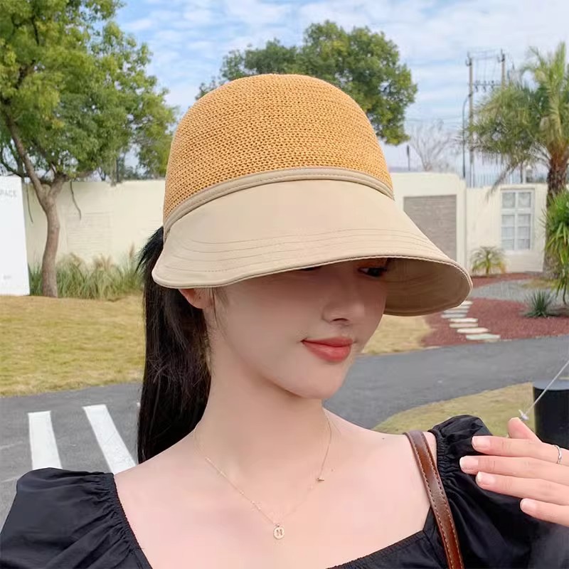 帽子女款夏季鸭舌帽夏防晒遮阳帽时尚显脸小太阳帽凉帽夏天2024款详情6
