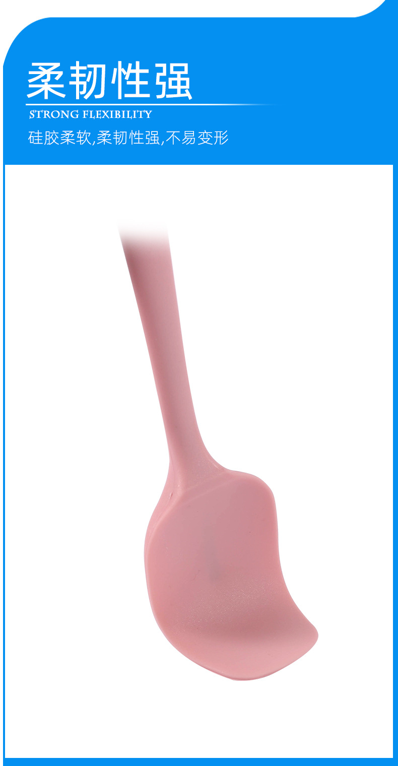 Xuanjun silicone scraper, integrated scraper, large T-shaped scraper, cream scraper, scraper can be customized in style and color. We support consignment pic 8