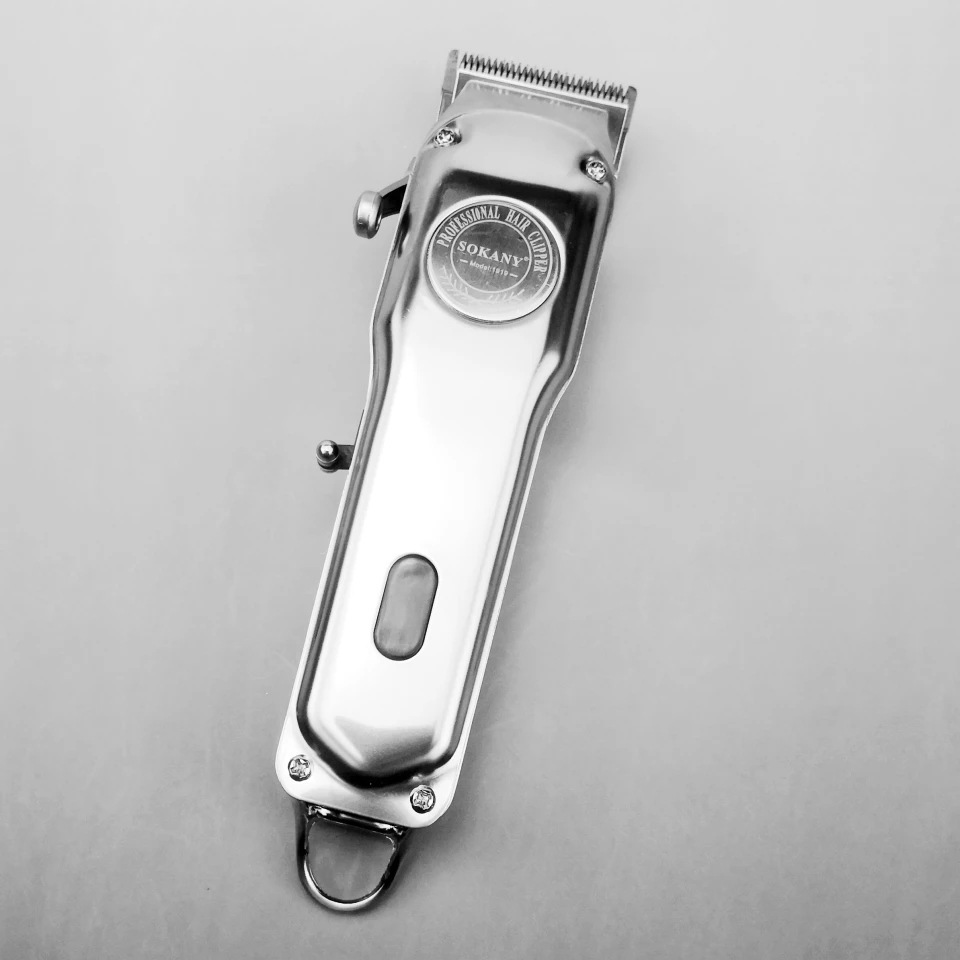 SOKANY1919 all-stainless steel hair clipper, electric clipper, rechargeable adult hair clipper, electric shaver pic 4