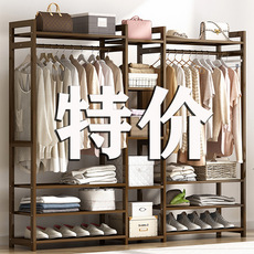 楠竹简易书架落地儿童客厅多层置物架桌面实木学生收纳储物书柜子详情49