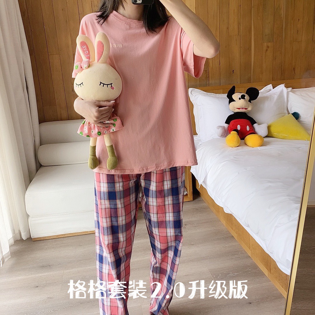 Gege Set Japanese-style Home Wear 2.0 Upgraded Version, Japanese-style color contrast simple, genuine product hair distribution wechat business pic 7