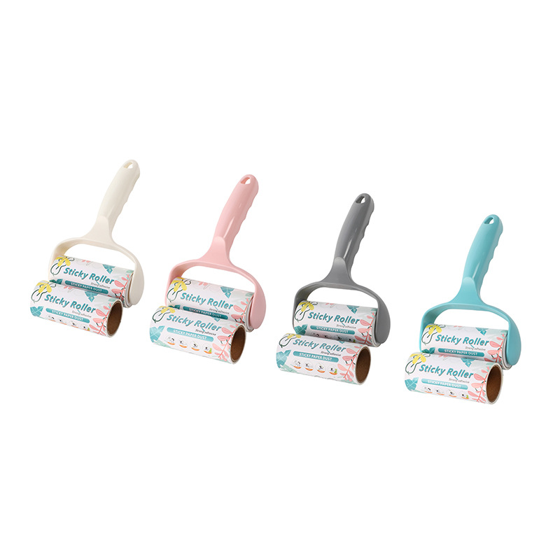 粘毛纸卷粘毛器可撕式滚筒毡滚刷粘毛沾毛神器除毛衣服去毛黏毛刷详情1