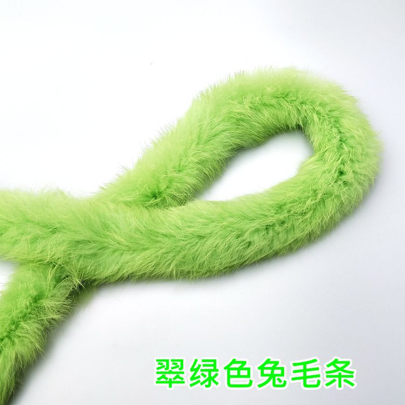 Wholesale of rabbit fur, wool strips, wool edge strips, sandwich strips, lace, winter fur, wool edge Hanfu, capes and other fur clothing accessories pic 28