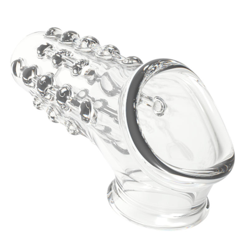 二代狼牙套男用套成人锁精环加长套 水晶套 成人情趣用品详情15