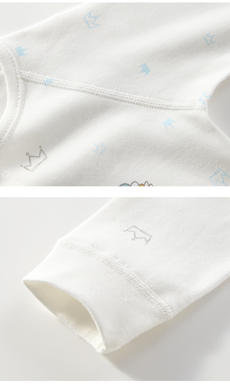 Baby one-piece suit, autumn new style base underwear, pure cotton long-sleeved shirt for boys and girls, baby crawling suit, newborn clothes pic 43