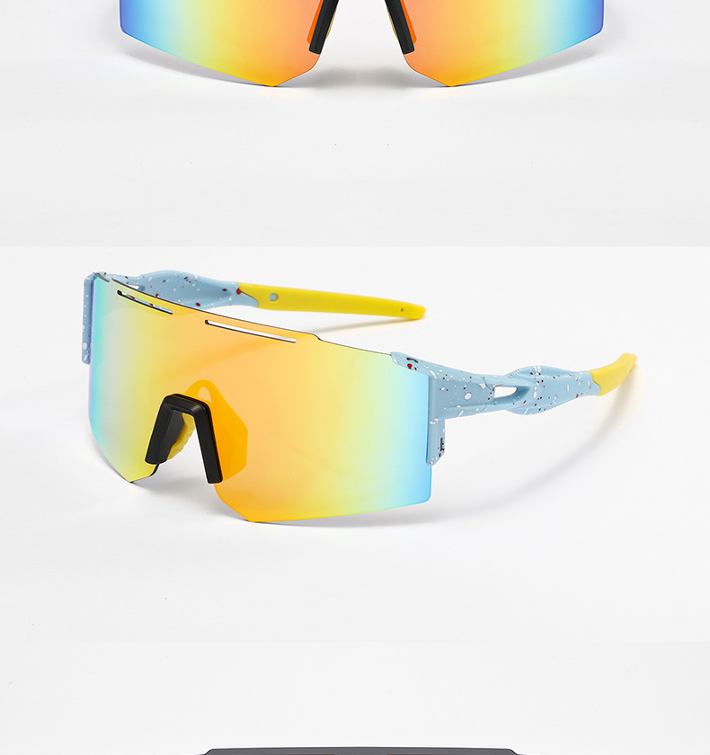 新款跨境欧美炫彩骑行眼镜男连体户外运动墨镜跨境女山地车风镜详情15