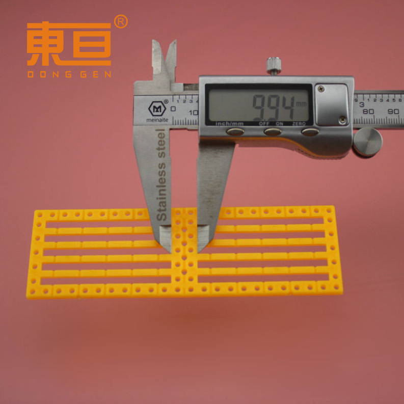 375120 yellow vertical grid board 1/2 Technology building block parts Toy DIY accessories Creative Technology Small making essential materials pic 1