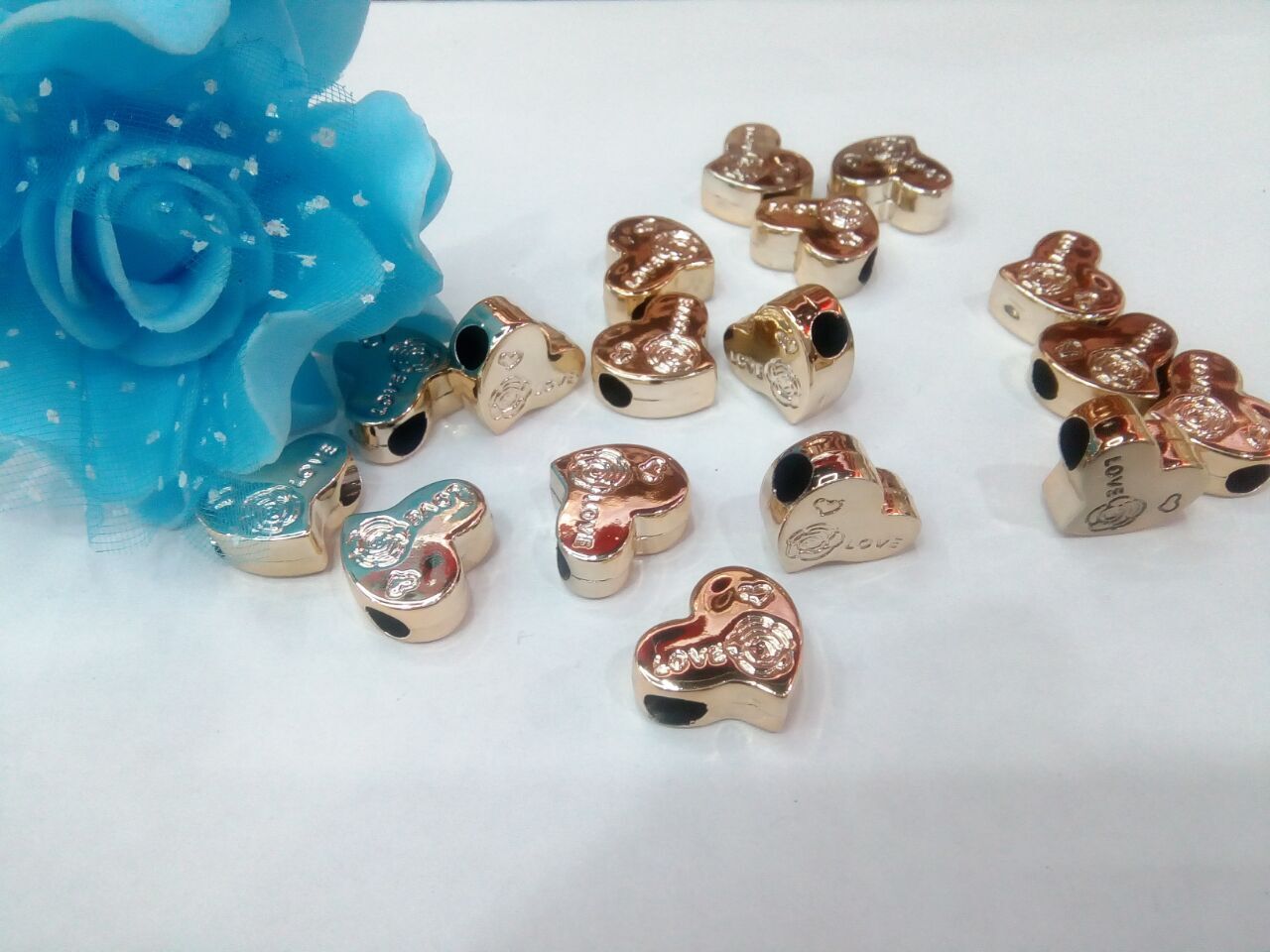abs imitation pearl, non-porous, semi-porous, straight hole, high-brightness electroplated beads, plastic beads factory direct sales, hand-strung beads pic 16