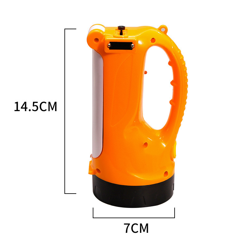 Promotion of led charging portable searchlights with 9 lamps, multi-functional table lamps, household emergency flashlights, fire emergency gifts pic 7