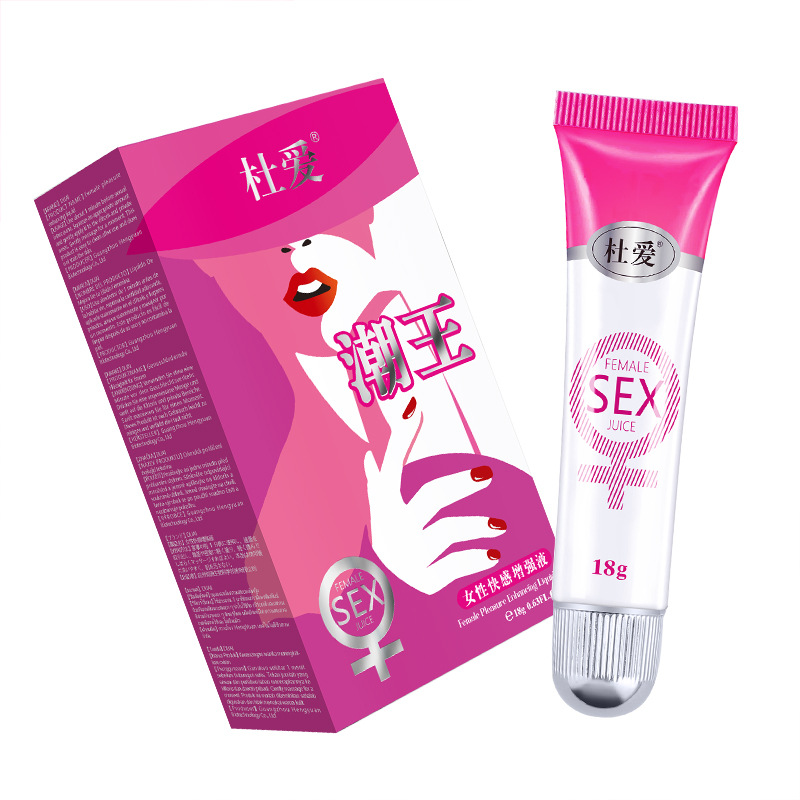 杜爱(潮王软管-18g)女性快感增强液-白底9