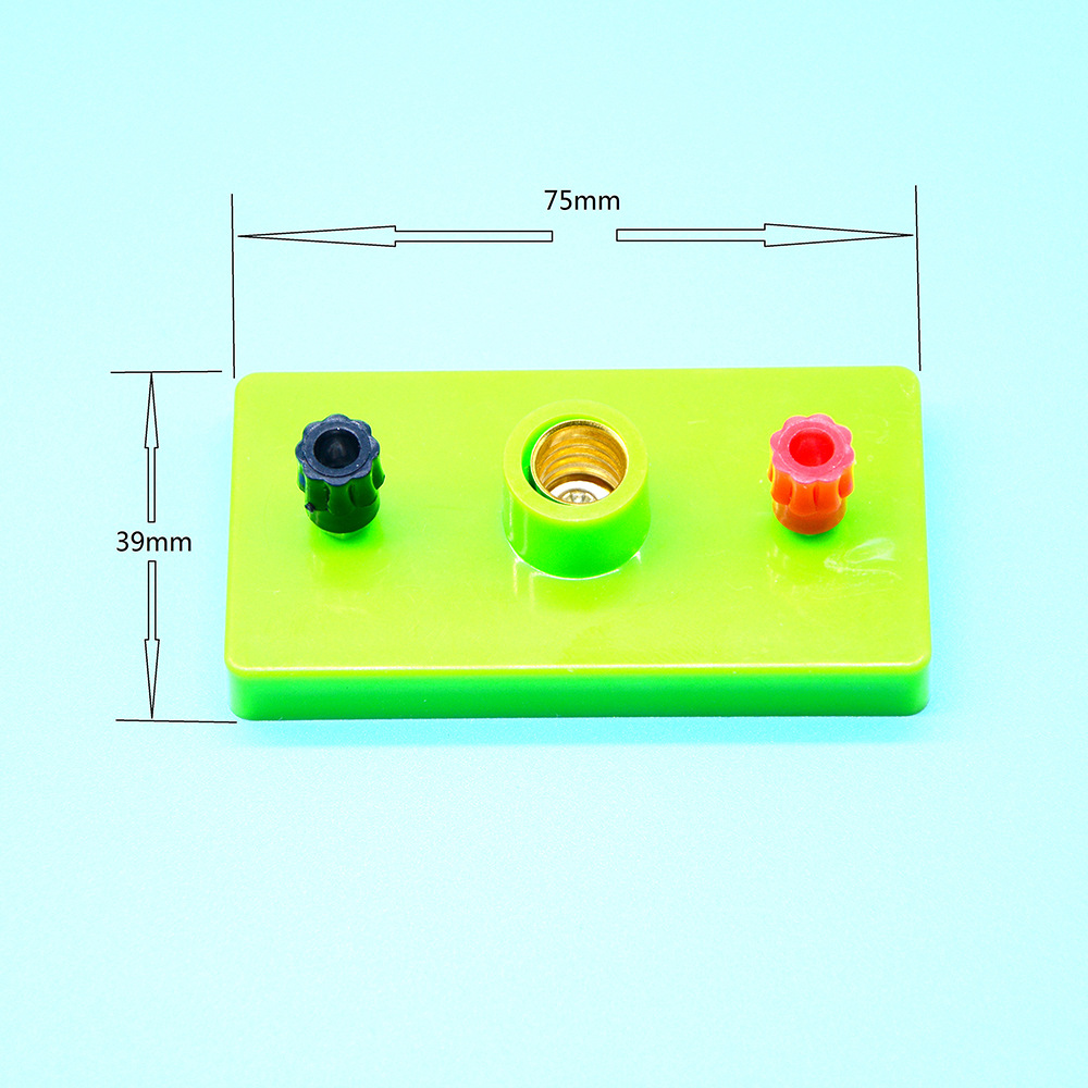 DIY simple physics circuit science Experiment Series and parallel connection set series Manual material manufacturer pic 4