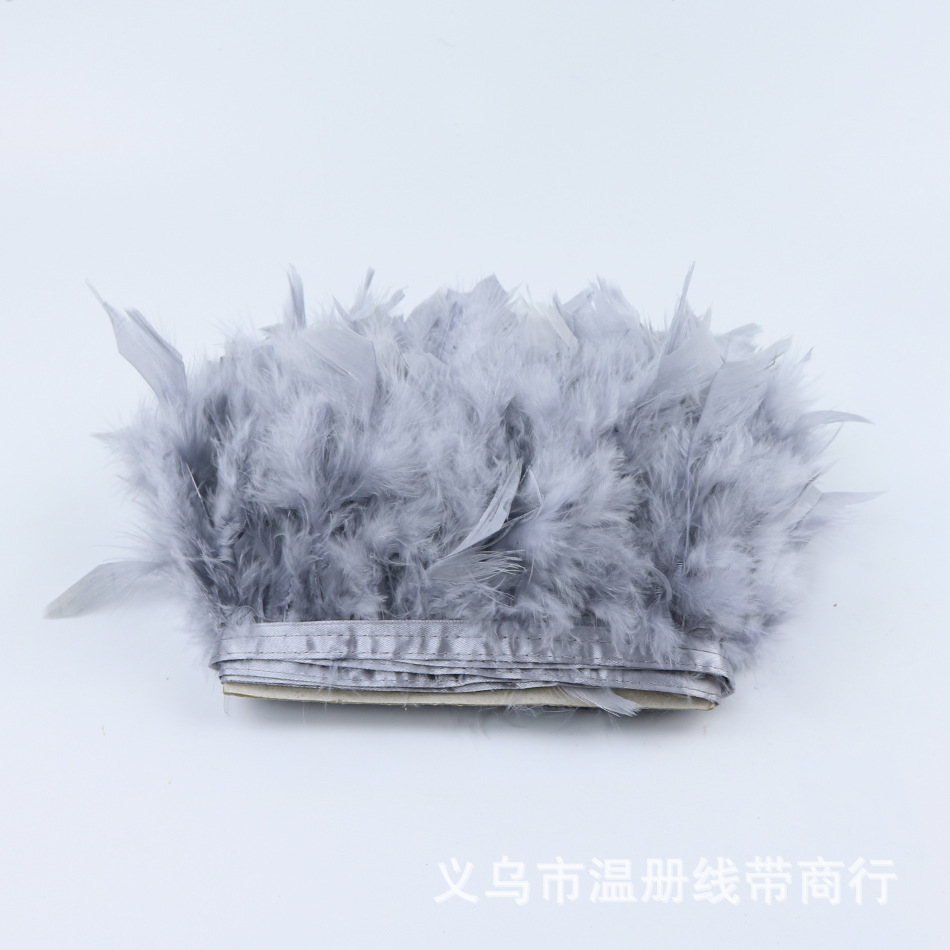 温册羽毛热卖火片布边创意多色火片布边演出服装辅料车载娃娃装饰详情12