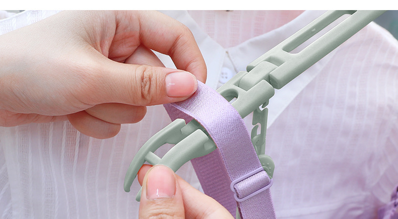 Travel folding clothes hangers, multi-purpose small and compact drying clothes hangers for business trips, hotels, Tours and outings, and convenient for carrying sock clips pic 35