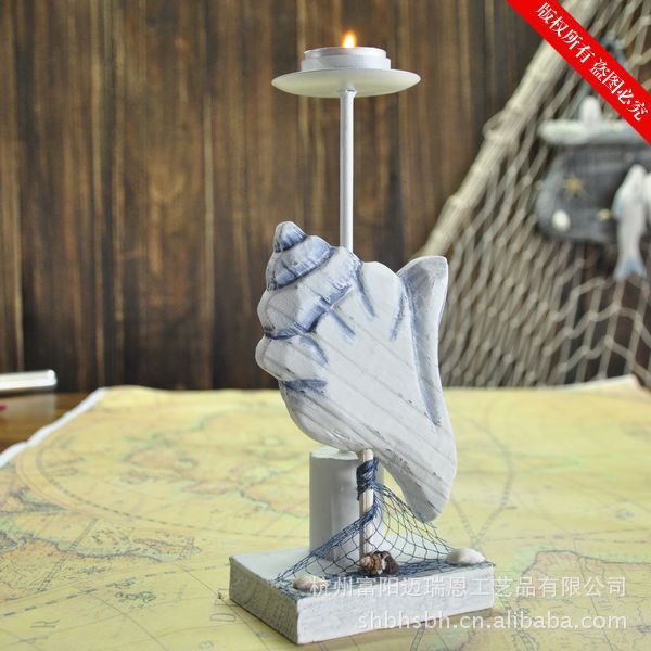 烛台 地中海风格 创意烛台 家居饰品 工艺品 海洋系列 MA10813A-F详情48