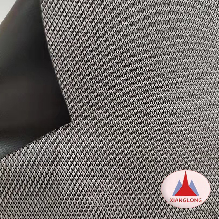 【 Factory in Stock 】 Waterproof cross jacquard PVC fabric for luggage and bags, Oxford fabric wholesale with color cards included pic 3