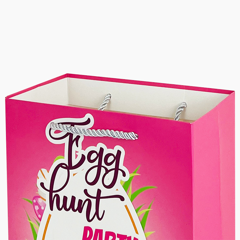 Wholesale of new Easter packaging bags, little rabbit cartoon gift bags, handbags and paper bags pic 2