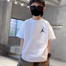 男童裤子春秋2024新款儿童牛仔裤潮酷帅气中大童男孩春装束脚长裤详情7