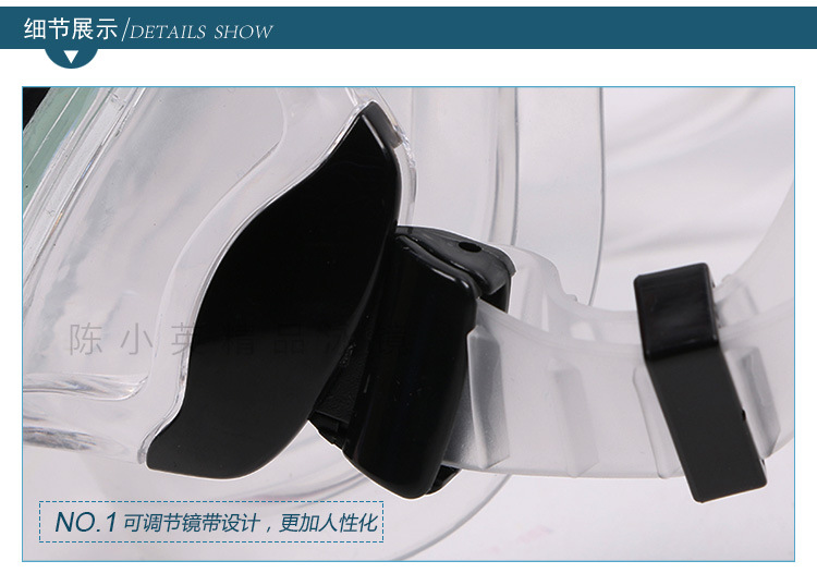 Factory direct sales of comfortable and fashionable tempered glass diving goggles, breathing tubes and two snorkeling sets for wholesale pic 5