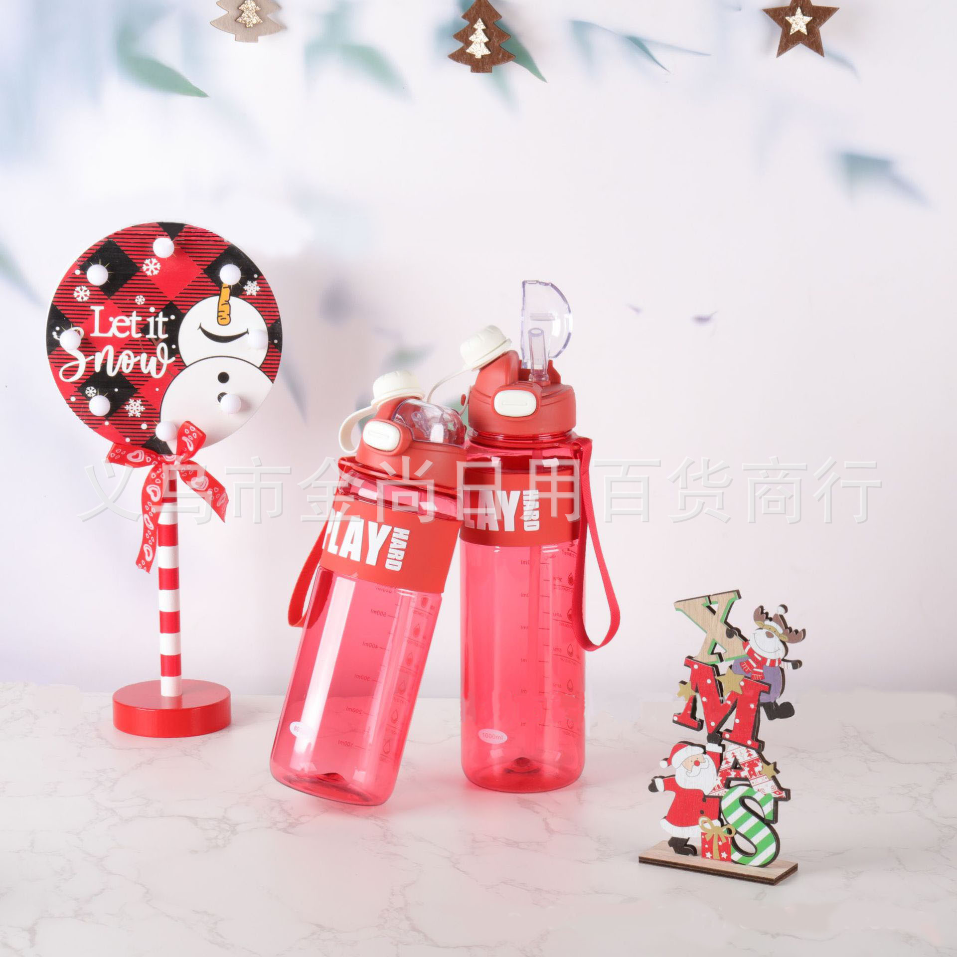 Wholesale of new best-selling double-sipper straws for sports, high-temperature resistant, portable space cups and water cups directly from the manufacturer pic 1