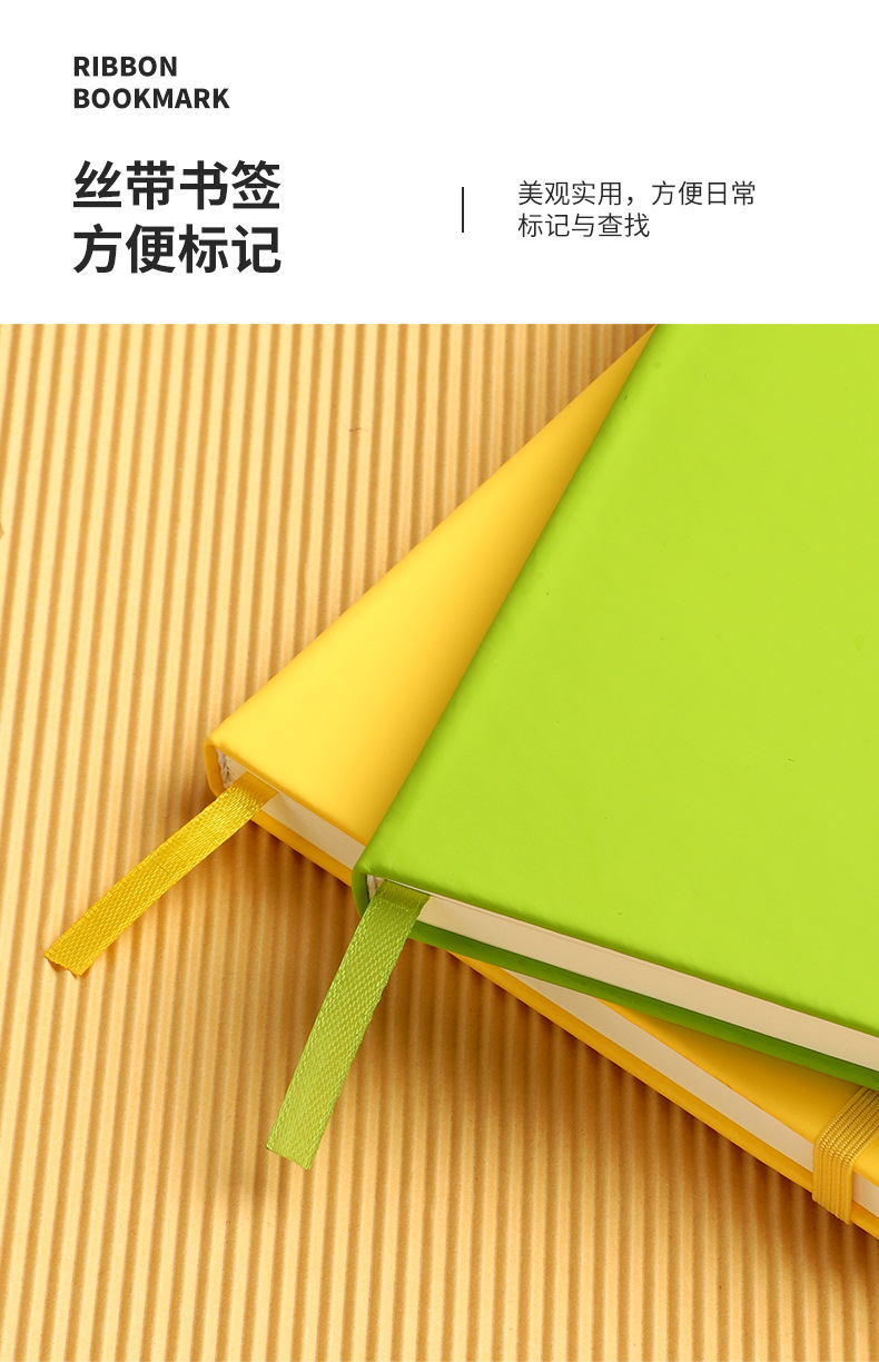 绑带笔记本外贸松紧带笔记本A5记事本文具批发日记本跨境亚马逊详情8