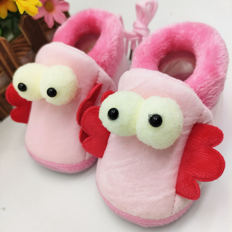 Cotton shoes for infants and toddlers aged 0-1 year old, soft soles, anti-slip and non-falling shoes for boys and girls aged 6-8 to 10 months before they start walking pic 6
