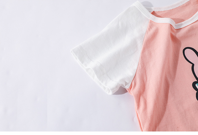 幼儿夏季短袖T恤衣服男童夏装儿童3宝宝女小童袖上衣1岁婴儿新款详情4