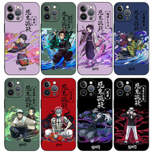 苹果14适用动漫鬼灭之刃13来图12手机壳X代发磨砂TPU直边IPhone11详情11