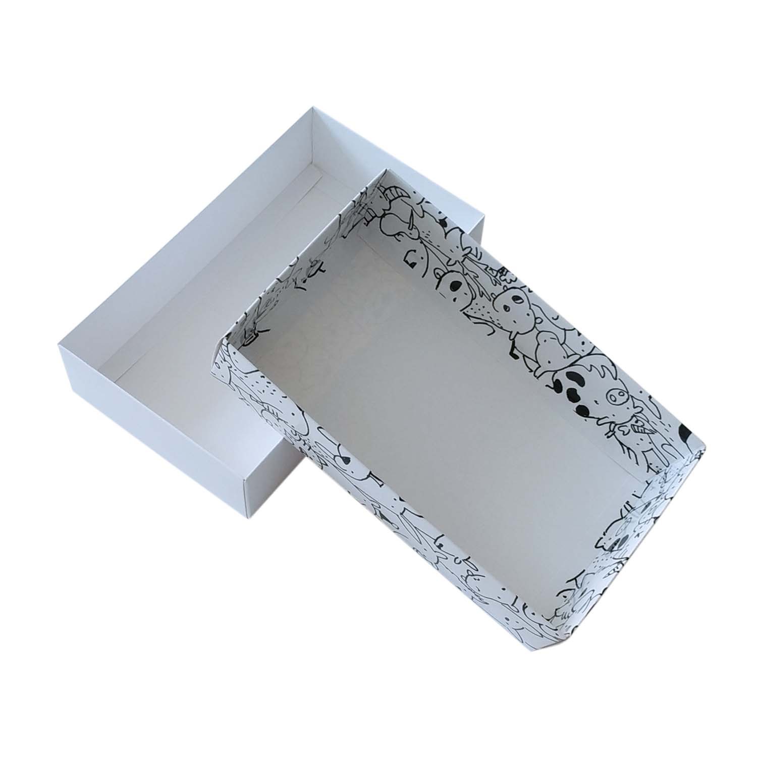 Customized paper box underwear packaging box with LOGO color box, customized tissue box, sock drawer box, kraft paper packaging pic 17