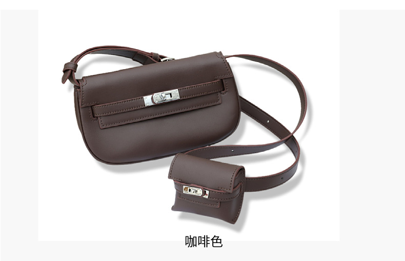 2024新款真皮moove凯莉汤圆包二合一迷你单肩斜垮多功能马鞍女包详情19