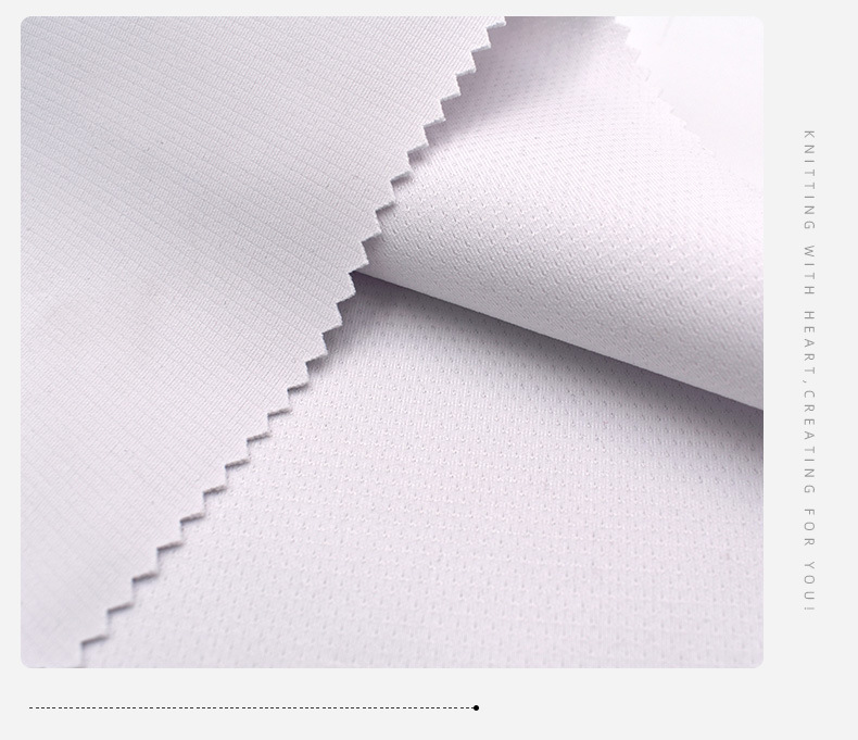 The jacquard mesh air layer health fabric with South Korean silk screen holes is breathable and can be used to create an antibacterial and cool sensation pic 11