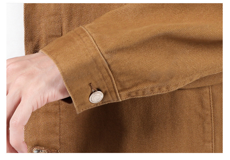 2023年秋季新款牛仔外套男士宽松潮牌帅气牛仔衣纯棉男工装夹克潮详情18