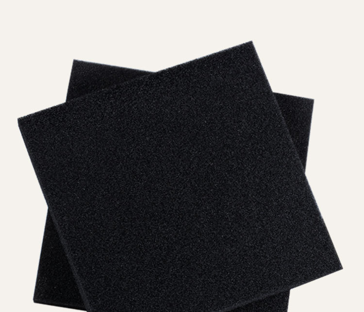 Filter cotton, fish tank filter material, black filter cotton, aquarium high-density washable aquatic biological biochemical cotton pic 13
