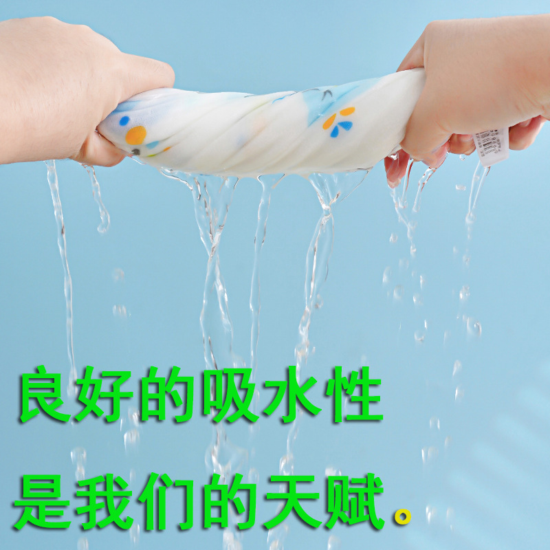 方巾纯棉六层纱布a类婴儿小方巾宝宝洗脸口水巾全棉手帕小方巾详情4
