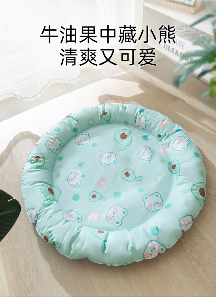 Round pet ice bed, dog and cat ice pad, cat summer cooling pad, cat mat, sleeping pad, dog sleeping products pic 15