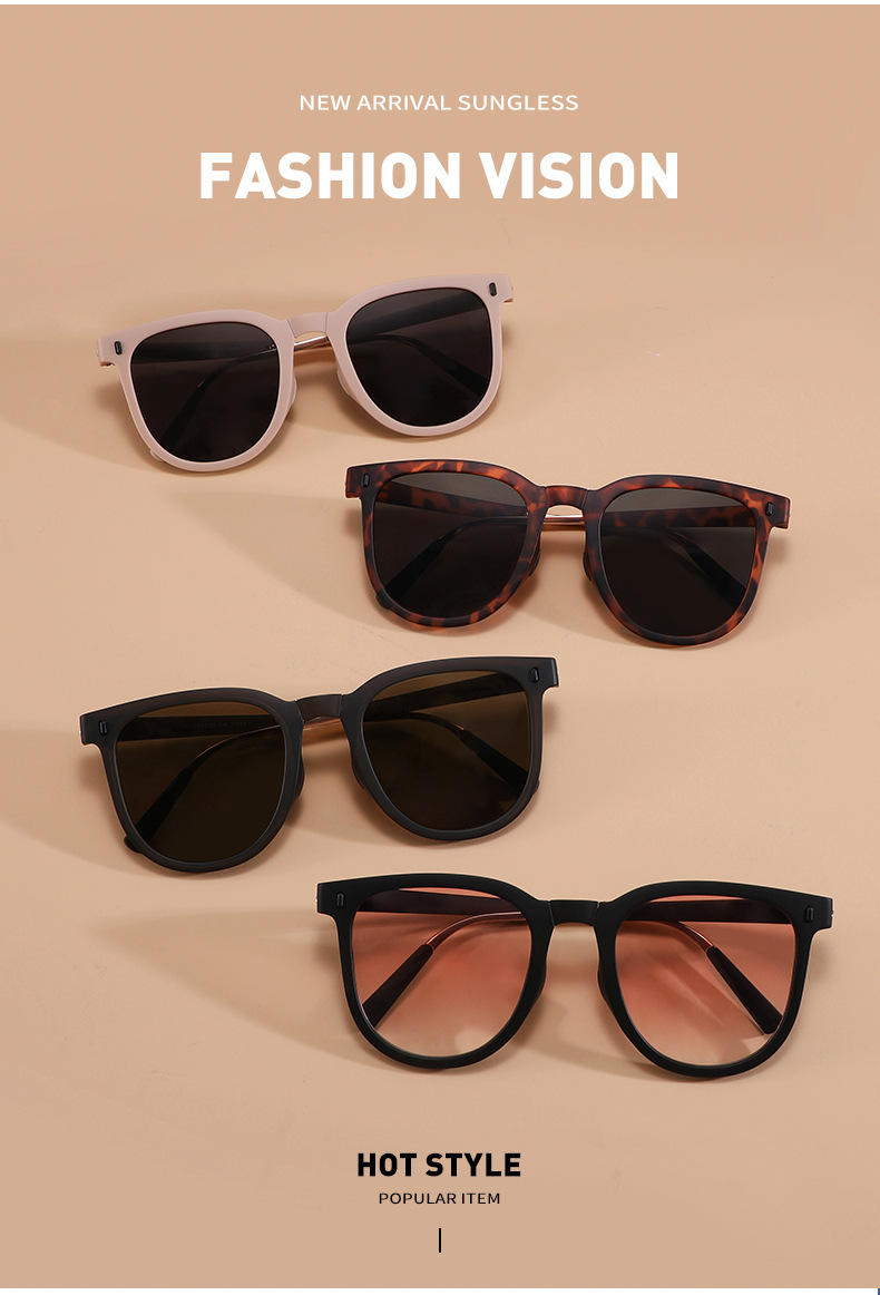 2023成人折叠太阳镜个性防紫外线眼镜男女户外防晒遮阳墨镜 CD004详情4