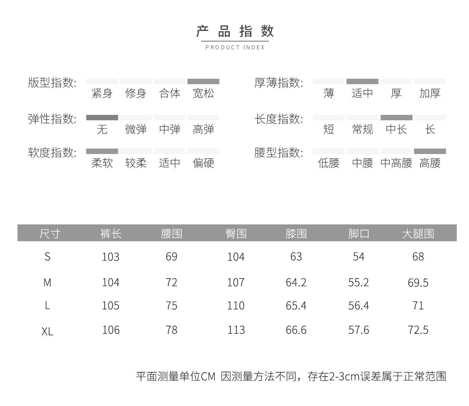 T台广州十三行 春款小众设计感拖地裤高腰无弹阔腿牛仔裤女25075详情4